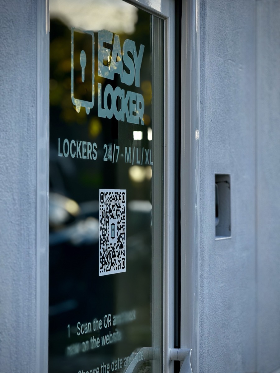 Instrucciones para abrir la taquilla con QR en la consigna de Córdoba