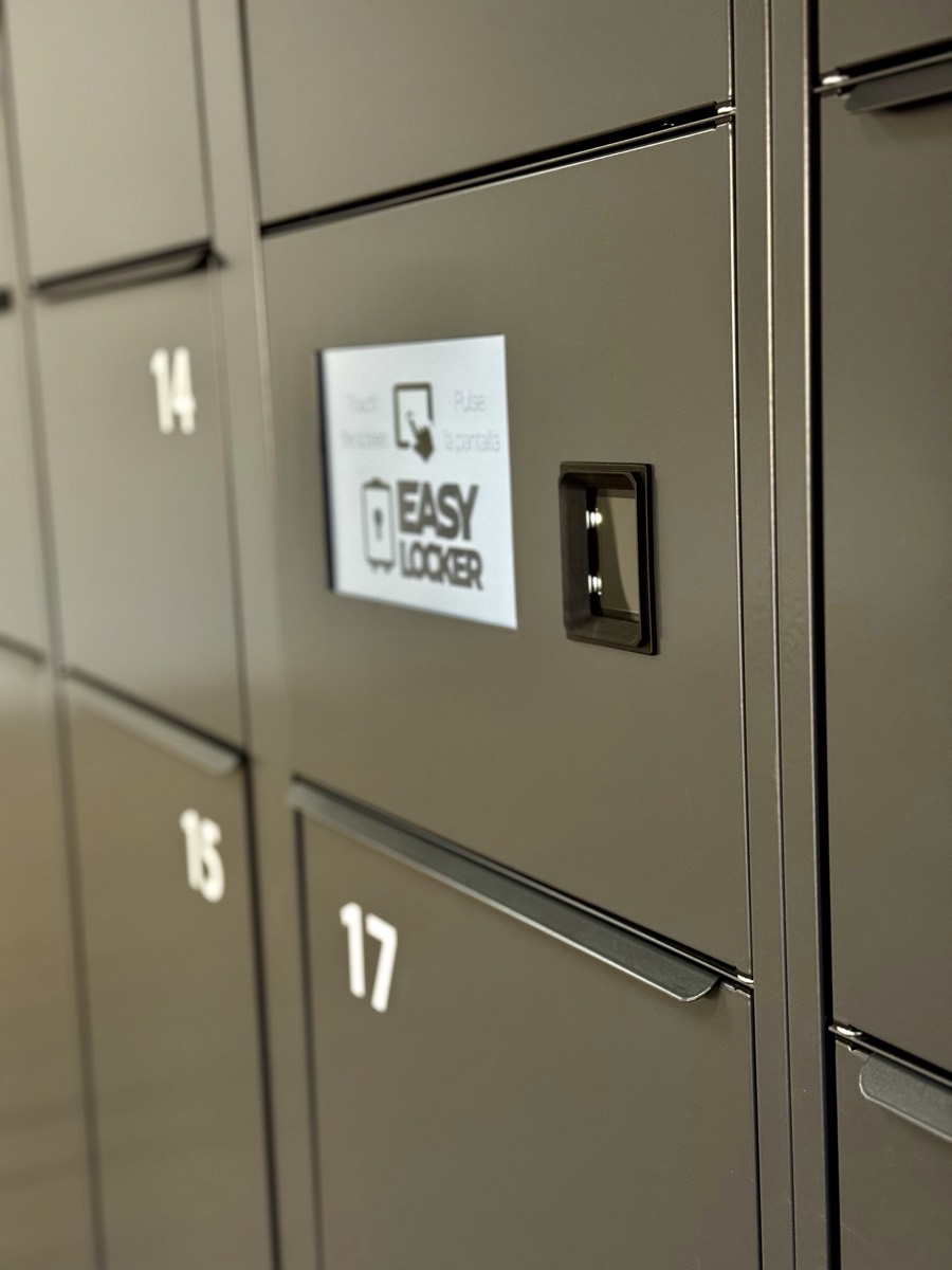 Casier Easy Locker à ouverture par code près de la gare de Cordoue